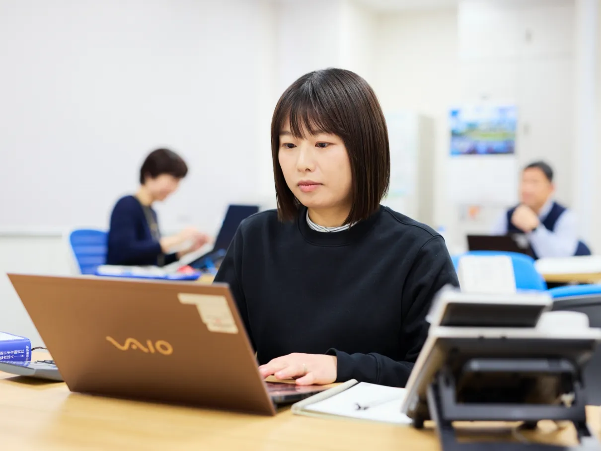 インタビュー写真