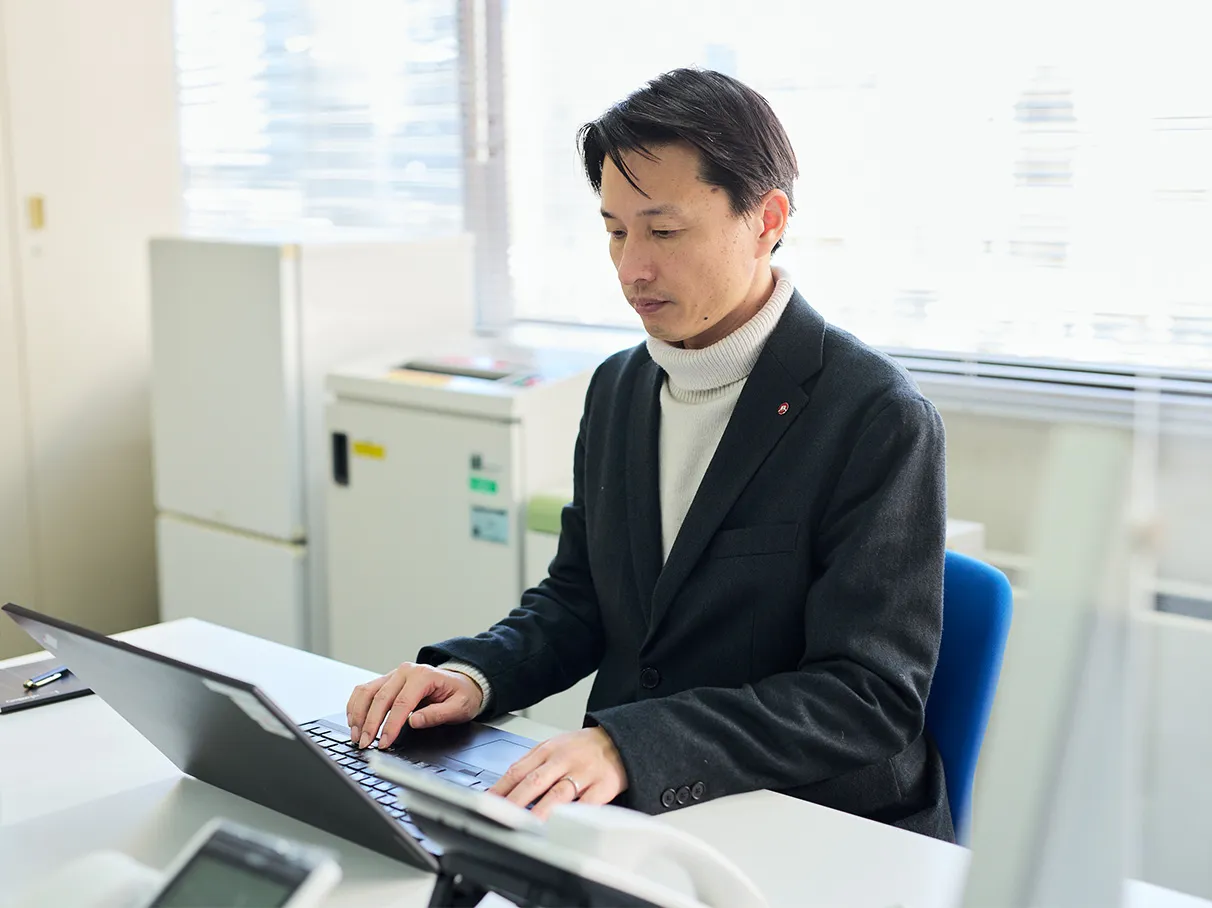 インタビュー写真