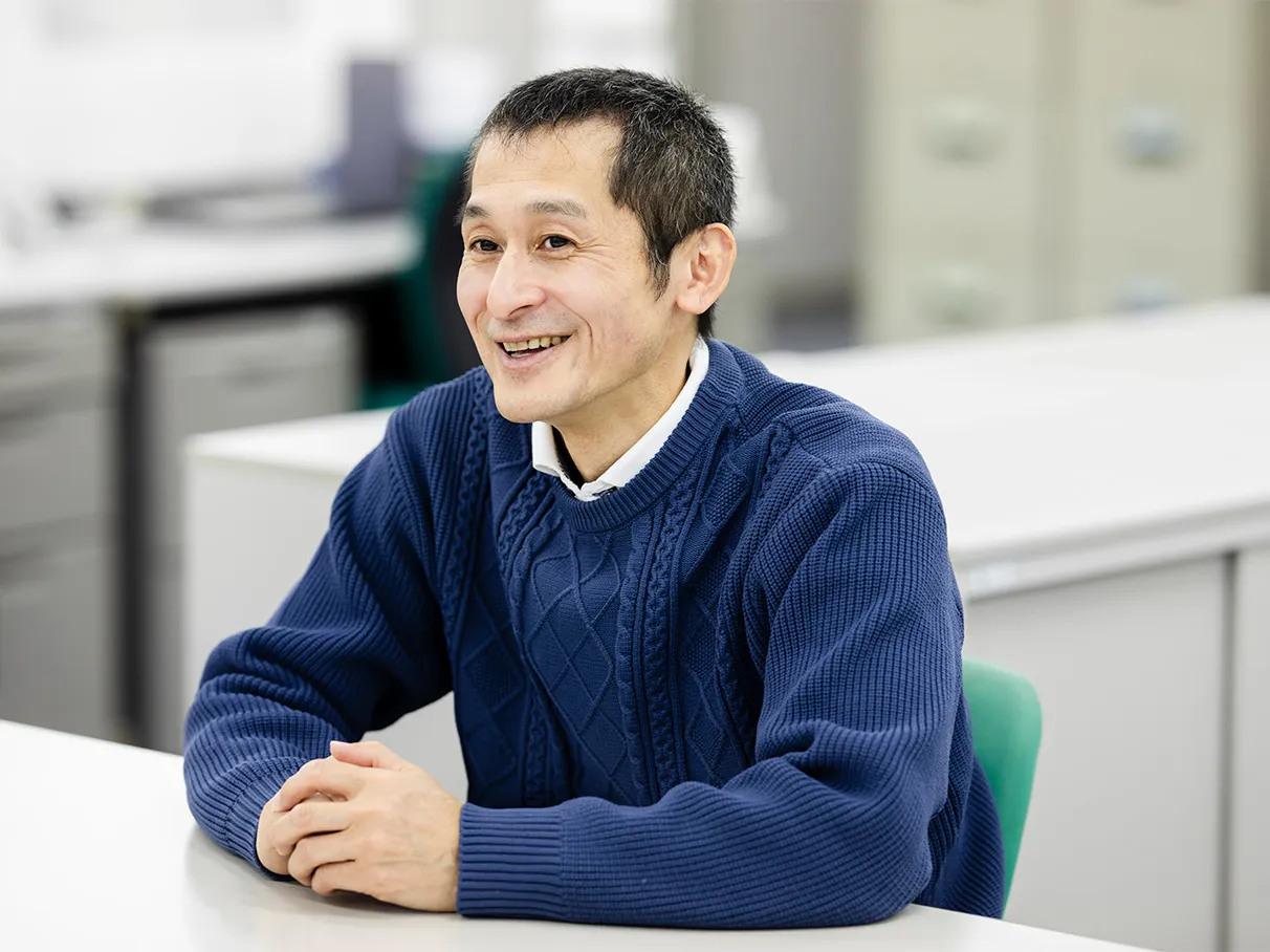 インタビュー写真